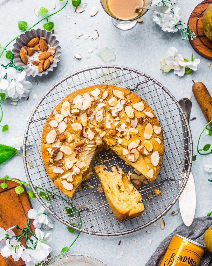 Bundaberg almond cake