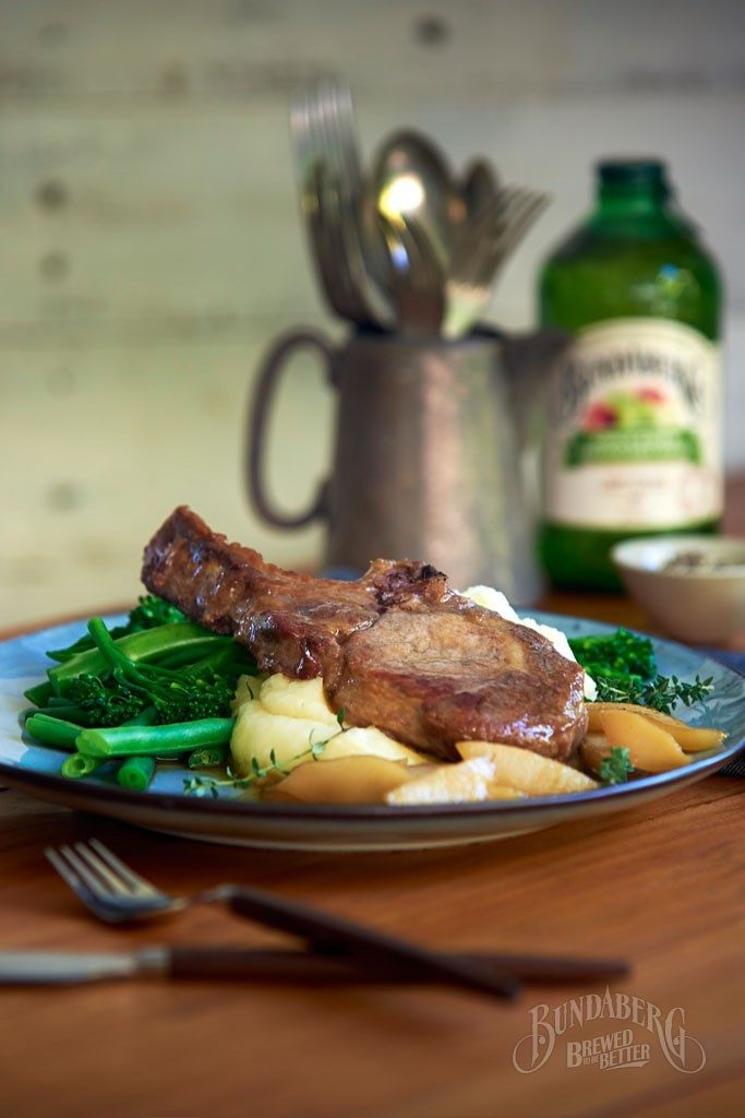 Apple-Cider-pork-cutlets-with-pears-and-thyme