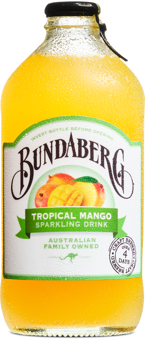 Bundaberg Tropical Mango Sparkling Drink