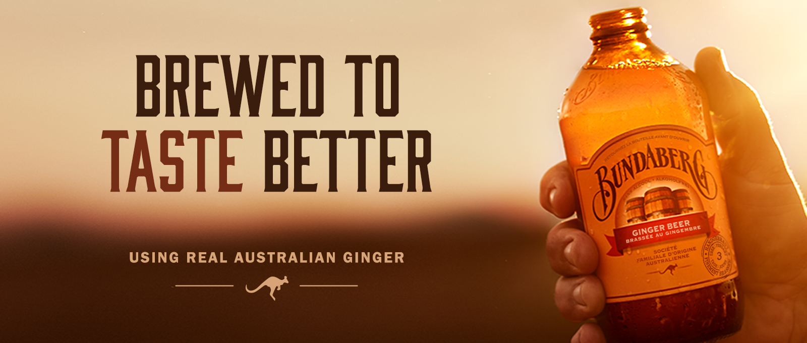 Bundaberg Ginger Beer - Brewed to taste better France