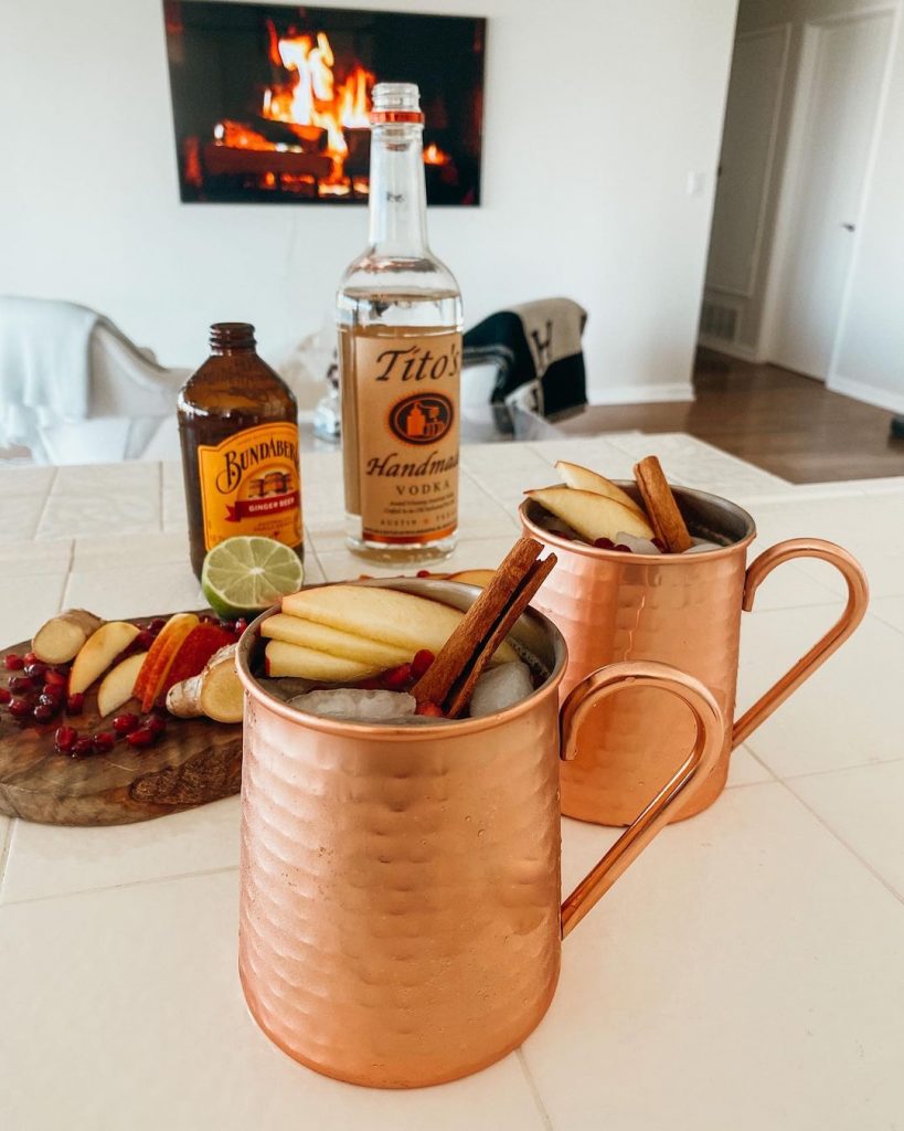 Honey crisp Apple Moscow Mule