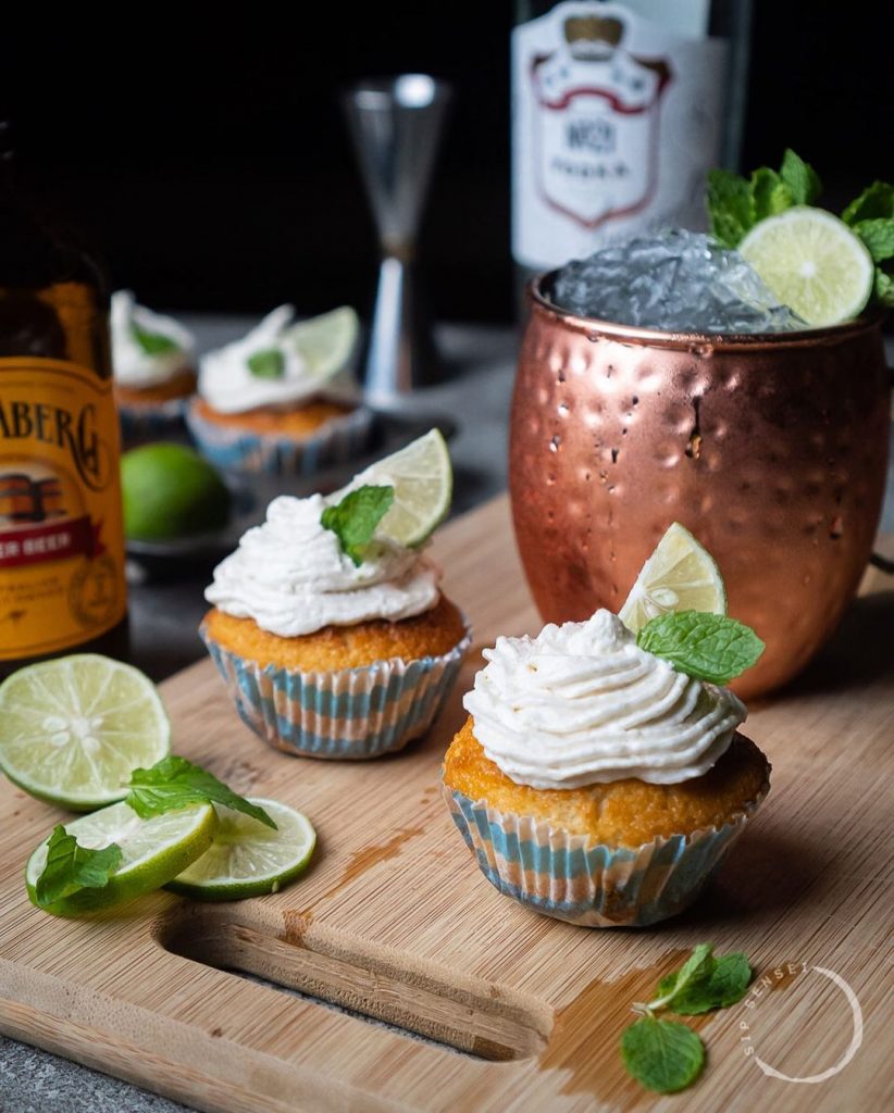 Moscow Mule Cupcake
