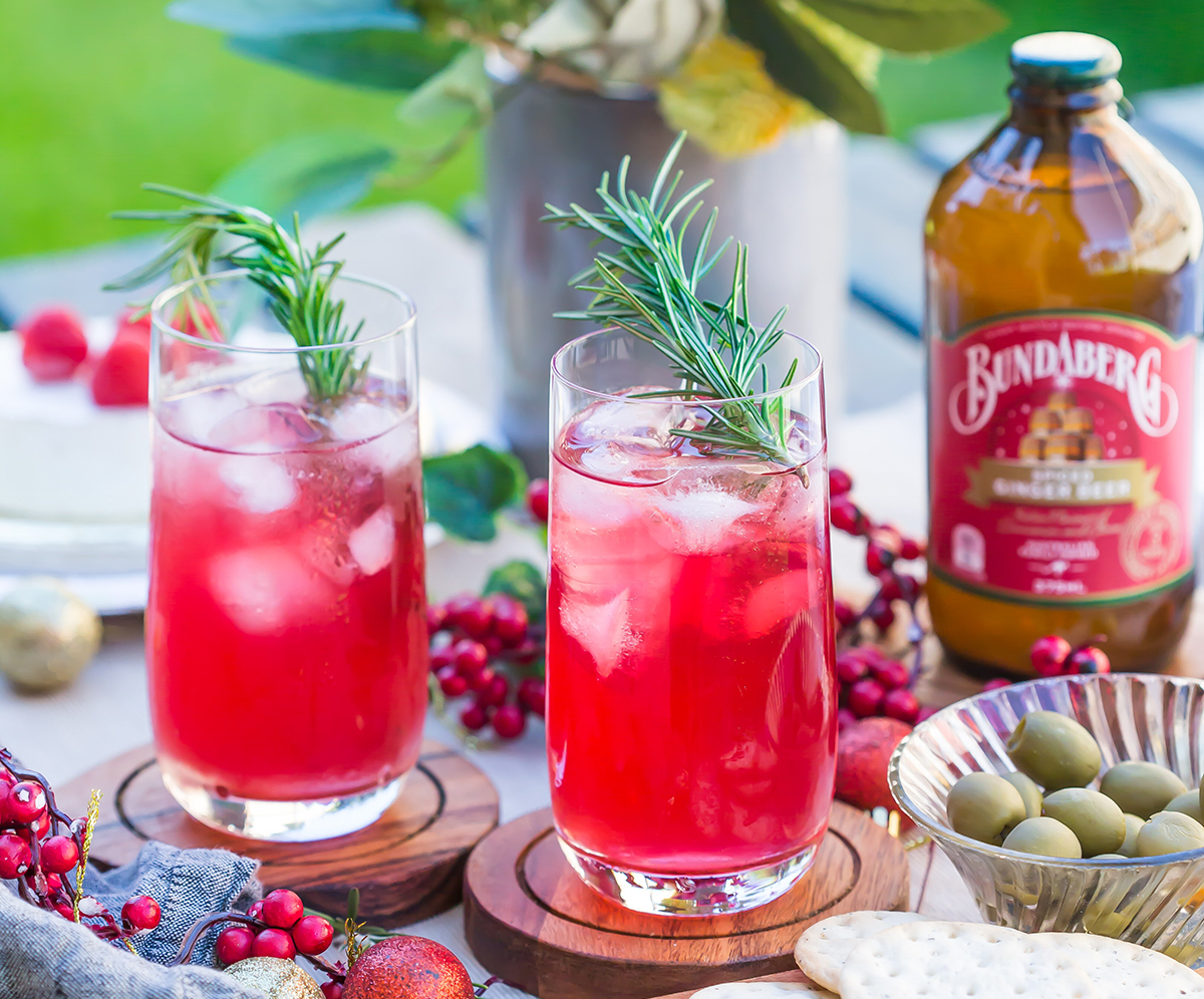 Spiced Cranberry Mule Bundaberg Brewed Drinks